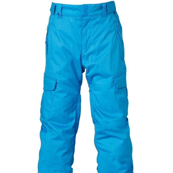 Blue snow pants clearance